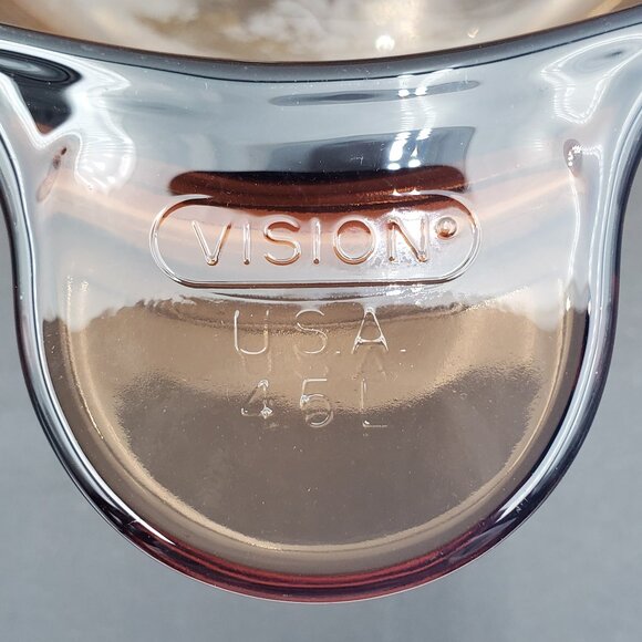 Corning Vision Amber 4.5 L Stew Pot Visions Amber Cookware Dutch Oven Stock Pot - Picture 9 of 10